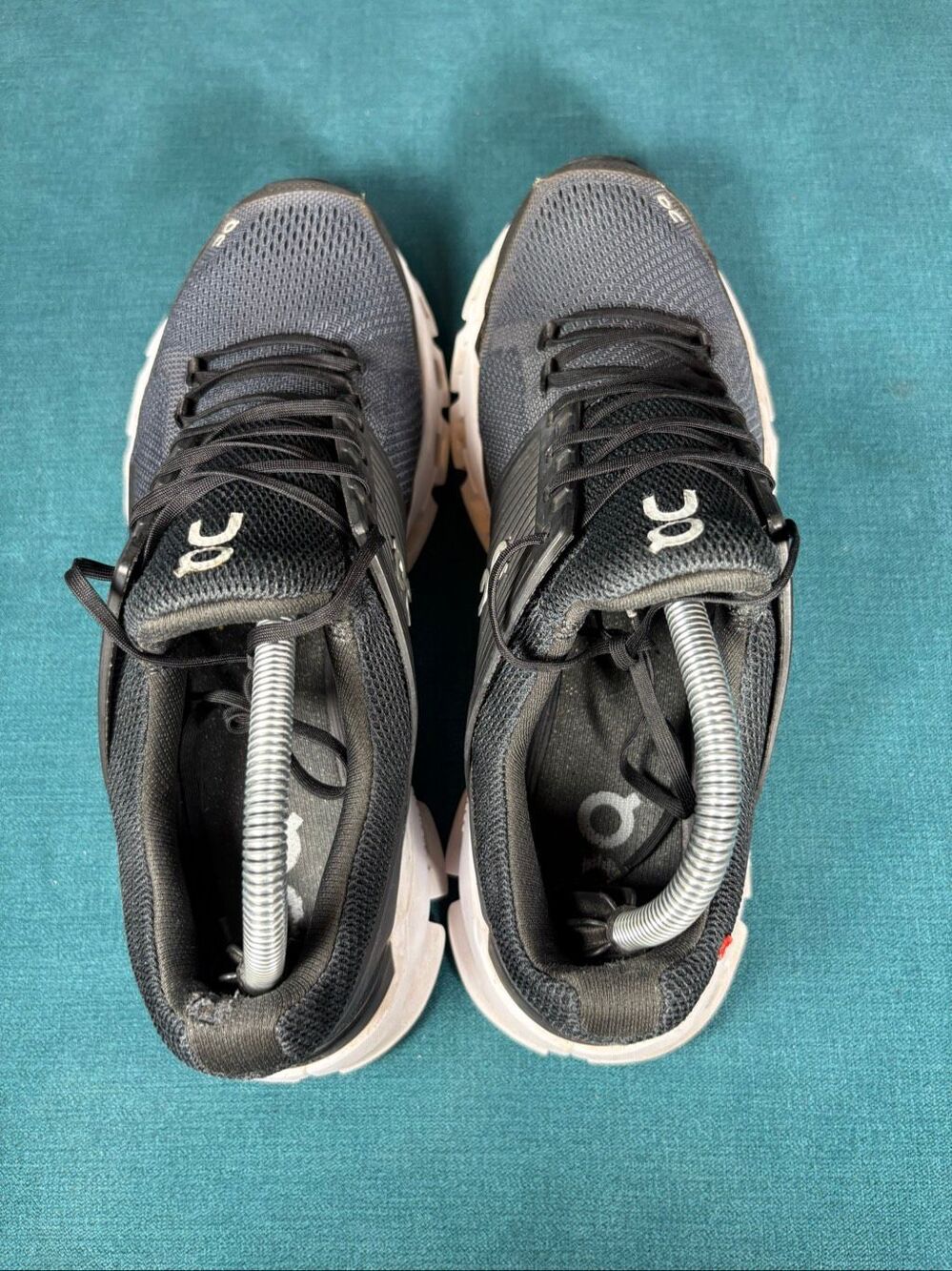 On Cloudswift Mens 8.5 Running Shoes Black Rock Cushion Sneakers CloudTec - Picture 6 of 8